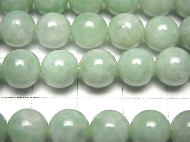 [Video]Burmese Jadeite AAA Round 8mm 1/4-1strand beads (aprx.15inch/38cm)