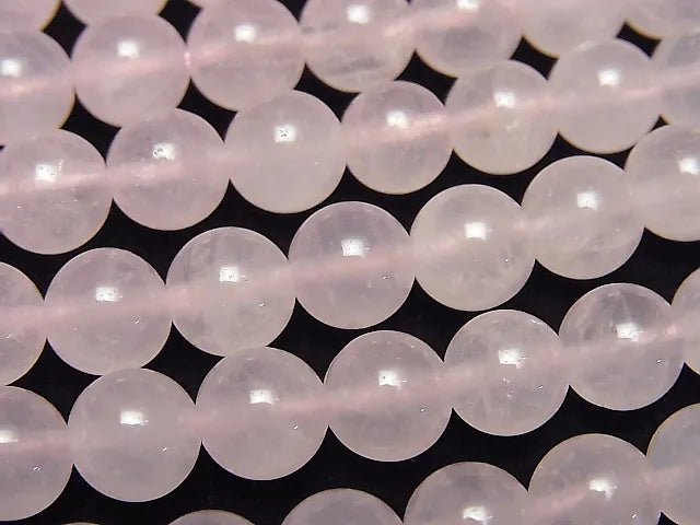 [Video]Rose Quartz AA++ Round 8mm 1strand beads (aprx.15inch/36cm)
