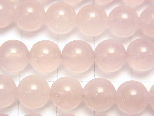 [Video]Rose Quartz AA++ Round 8mm 1strand beads (aprx.15inch/36cm)