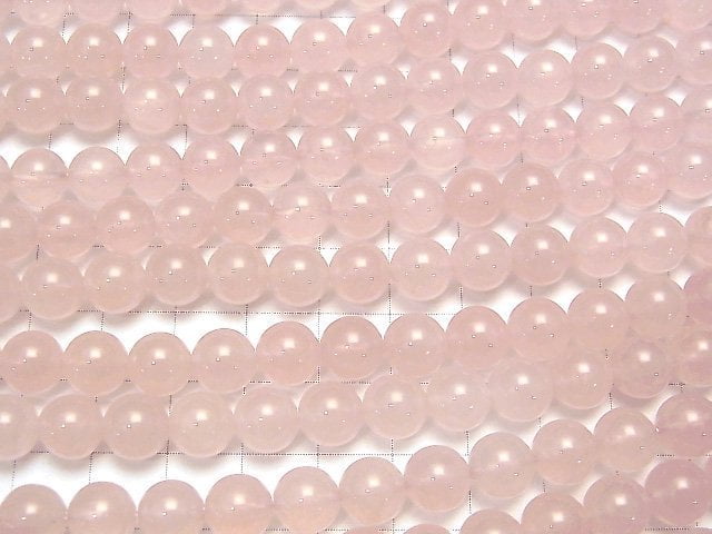 [Video]Rose Quartz AA++ Round 8mm 1strand beads (aprx.15inch/36cm)