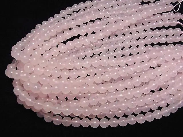 [Video]Rose Quartz AA++ Round 8mm 1strand beads (aprx.15inch/36cm)