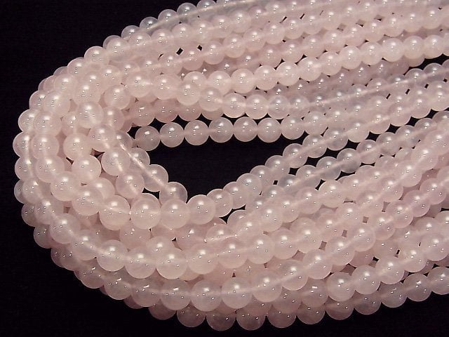 [Video]Rose Quartz AA++ Round 8mm 1strand beads (aprx.15inch/36cm)