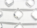 [Video]High Quality Crystal AAA Deformed Faceted Pear Shape 1strand (8pcs )