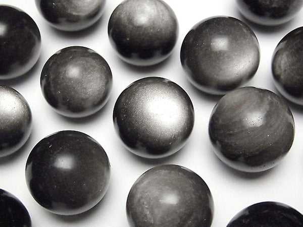 Obsidian, Round Gemstone Beads