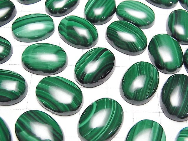 [Video]Malachite AAA Oval Cabochon 20x15mm 1pc