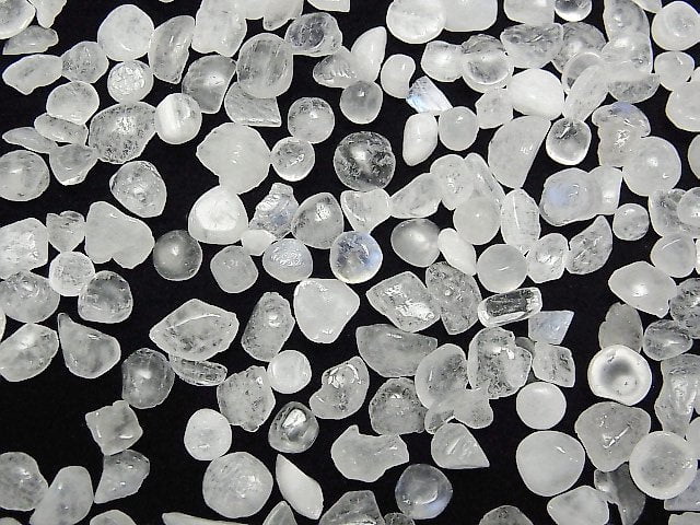 Royal Blue Moonstone AA Undrilled Chips 100 Grams