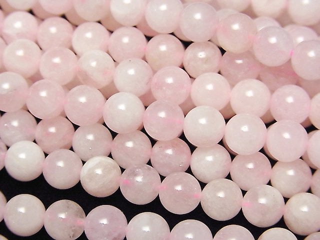 Morganite, Round Gemstone Beads