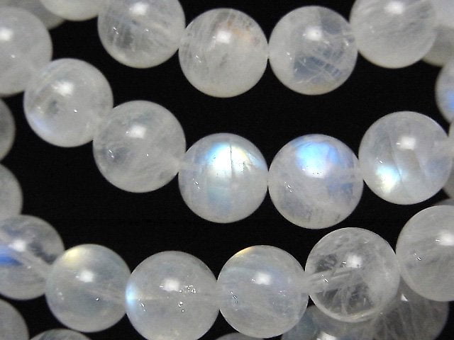 Accessories, Bracelet, Rainbow Moonstone, Round Gemstone Beads