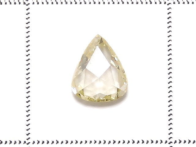[Video][One of a kind] Yellow Diamond Loose stone Rose Cut 1pc NO.32