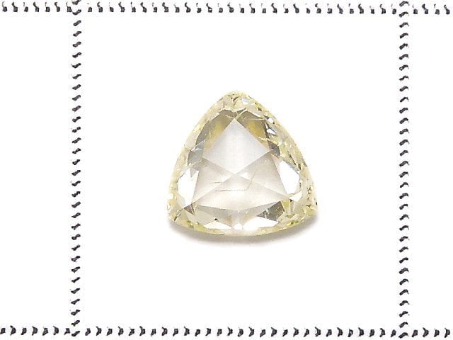 [Video][One of a kind] Yellow Diamond Loose stone Rose Cut 1pc NO.34