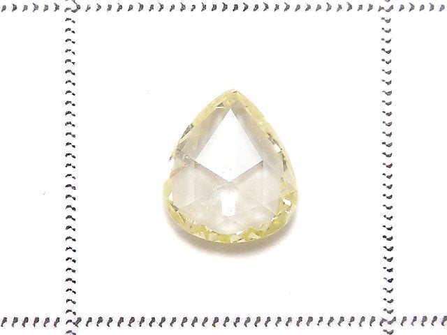 [Video][One of a kind] Yellow Diamond Loose stone Rose Cut 1pc NO.36