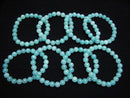 [Video] Mozambique Amazonite AA++ Round 8mm Bracelet
