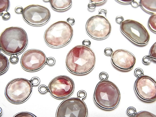 Andesine, Bezel Setting, Free Form, Rose Gemstone Beads