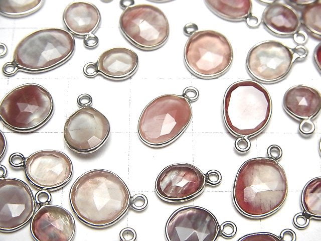 [Video] Andesine AA++ Bezel Setting Freeform Rose Cut [One Side ] Silver925 5pcs