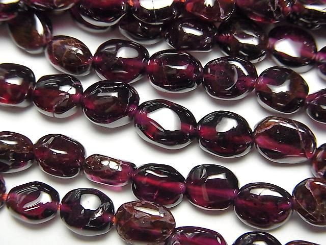 [Video]Garnet AA Nugget 1strand beads (aprx.13inch/33cm)