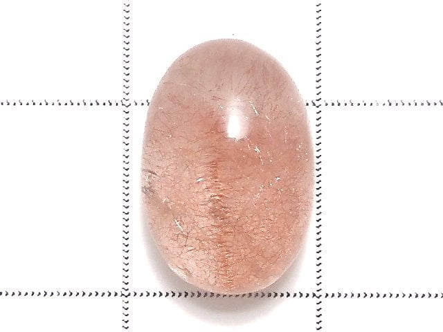 [Video][One of a kind] Natural Strawberry Quartz AAA Cabochon 1pc NO.121