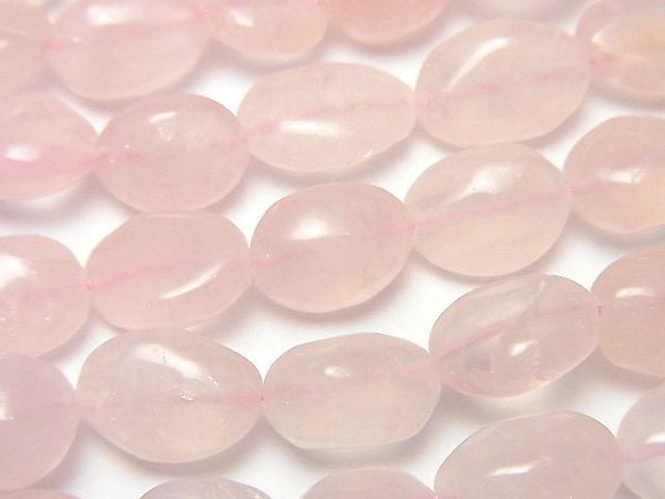 Nugget, Rose Quartz Gemstone Beads