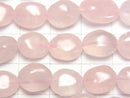 [Video] Madagascar Rose Quartz AA++ Nugget 1strand beads (aprx.14inch/34cm)