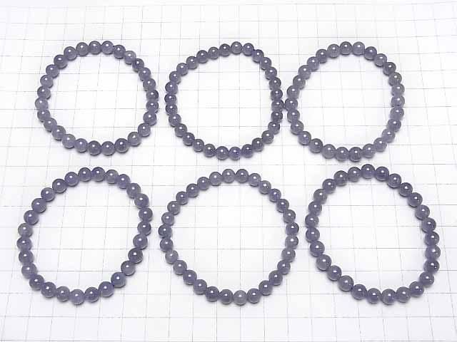 [Video] Tanzanite AA++ Round 6mm Bracelet