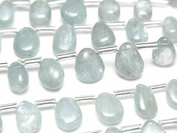 Kyanite, Pear Shape Gemstone Beads