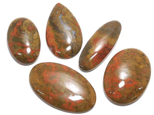 Agate, Cabochon, One of a kind One of a kind