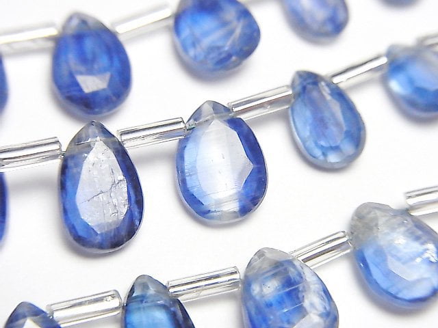 Kyanite, Pear Shape Gemstone Beads