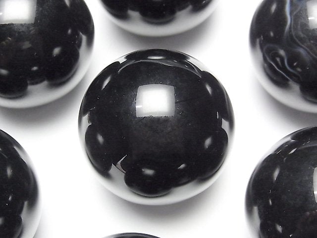 Onyx, Round Gemstone Beads