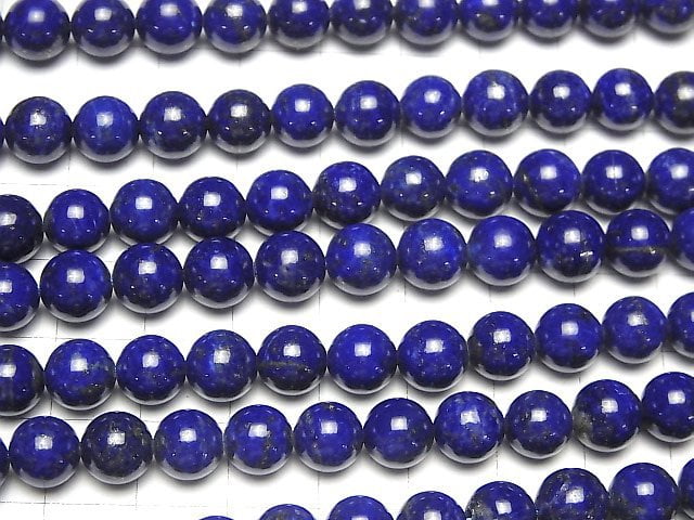 [Video] Lapislazuli AAA Round 8mm 1/4 or 1strand beads (aprx.15inch/37cm)