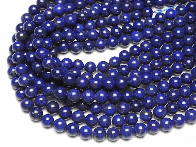 [Video] Lapislazuli AAA Round 8mm 1/4 or 1strand beads (aprx.15inch/37cm)