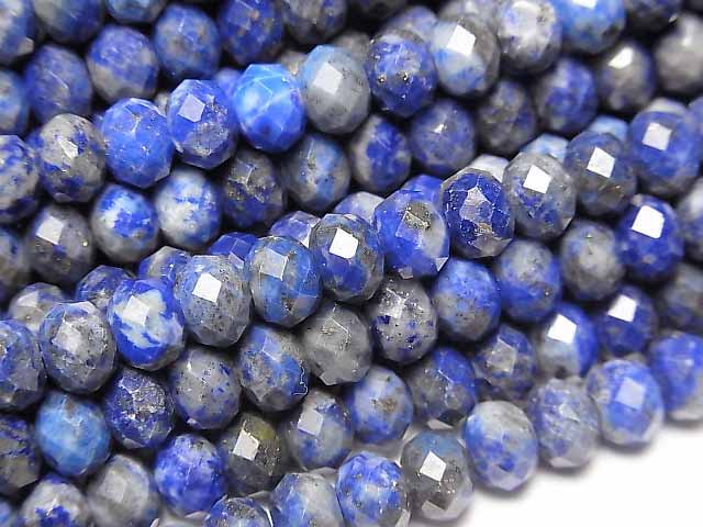 Lapis lazuli, Roundel Gemstone Beads