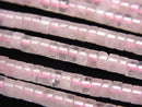 Rose Quartz, Roundel Gemstone Beads