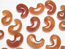 [Video]Carnelian AAA Comma Shaped Bead 30x20x11mm 1pc