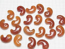 [Video]Carnelian AAA Comma Shaped Bead 30x20x11mm 1pc