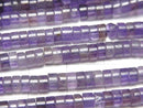[Video]Amethyst AA+ Rondelle (Heishi )4x4x2mm 1strand beads (aprx.15inch/36cm)
