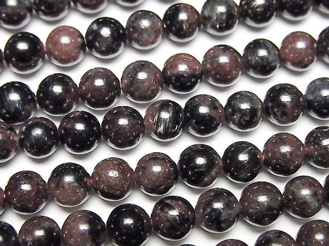 Garnet, Round Gemstone Beads