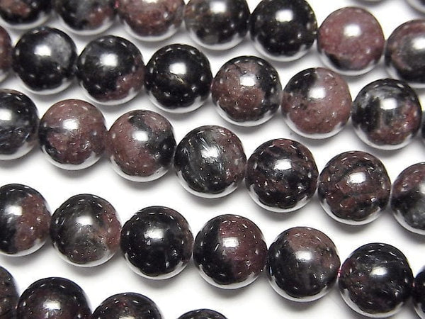 Garnet, Round Gemstone Beads