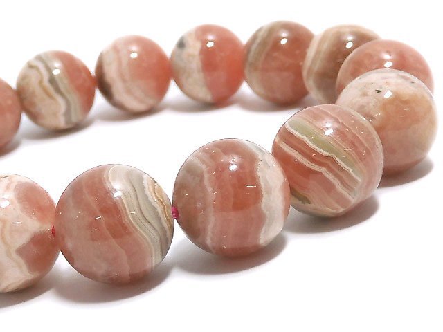 Accessories, Bracelet, One of a kind, Rhodochrosite, Round One of a kind