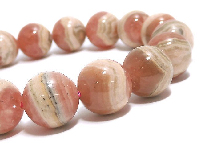 Accessories, Bracelet, One of a kind, Rhodochrosite, Round One of a kind