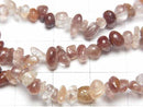 [Video] Brown Rutilated Quartz AA Chips (Small Nugget ) 1strand beads (aprx.33inch/82cm)