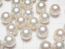 [Video]Fresh Water Pearl AAA- Loose stone Round 9-9.5mm White 1pc
