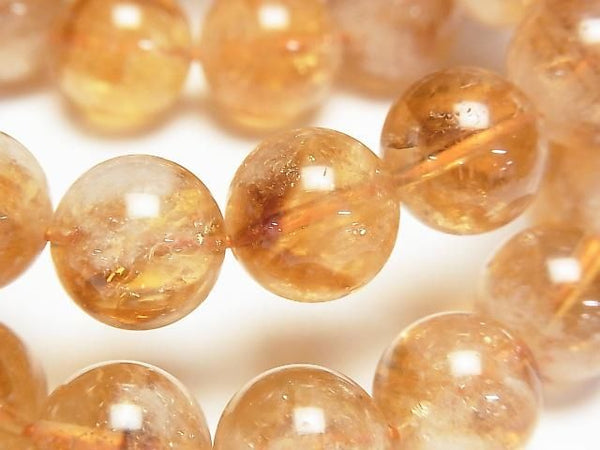 [Video] Phantom Citrine AA+ Round 12.5mm Bracelet