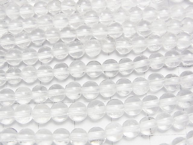 [Video]Crystal Quartz AAA- Round 5mm 1strand beads (aprx.15inch/38cm)