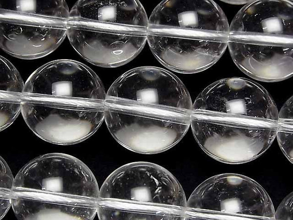 [Video]Crystal Quartz AA++ Round 18mm half or 1strand beads (aprx.15inch/36cm)