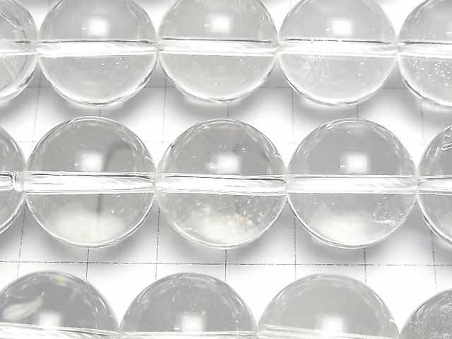 [Video]Crystal Quartz AA++ Round 18mm half or 1strand beads (aprx.15inch/36cm)