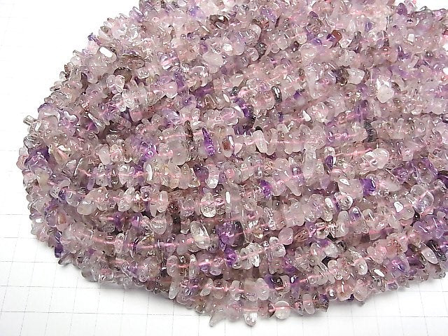 [Video] Elestial Quartz AAA- Chips (Small Nugget ) 1strand beads (aprx.15inch/37cm)