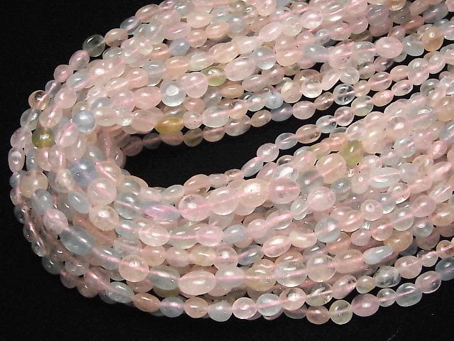 [Video]Beryl Mix (Multicolor Aquamarine) AA++ Nugget 1strand beads (aprx.15inch/36cm)