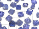 [Video]High Quality Tanzanite AAA- Sugarloaf Cut 8x8mm 1pc