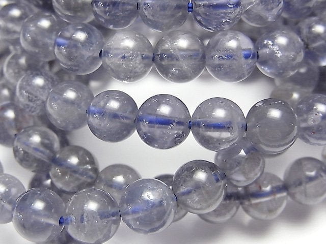 Accessories, Bracelet, Iolite, Round Gemstone Beads