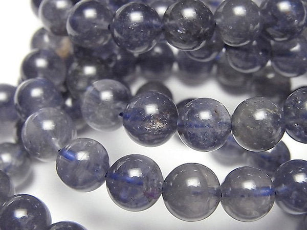 Accessories, Bracelet, Iolite, Round Gemstone Beads