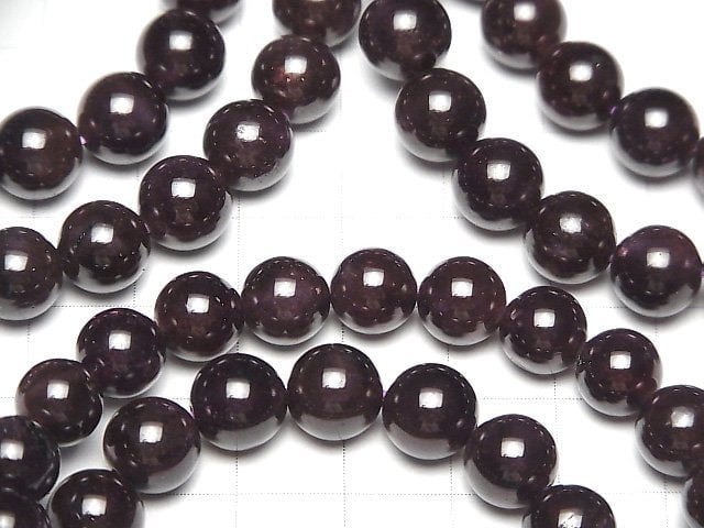 [Video]Star Garnet AA++ Round 8mm Bracelet